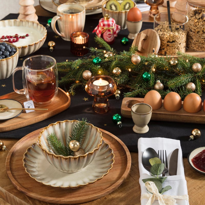 Acacia tray rond - ø16 cm