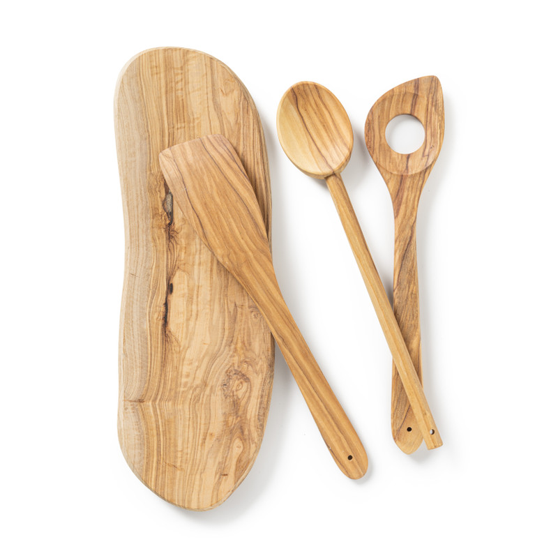 Tapasplank olijfhout - 36x18 cm