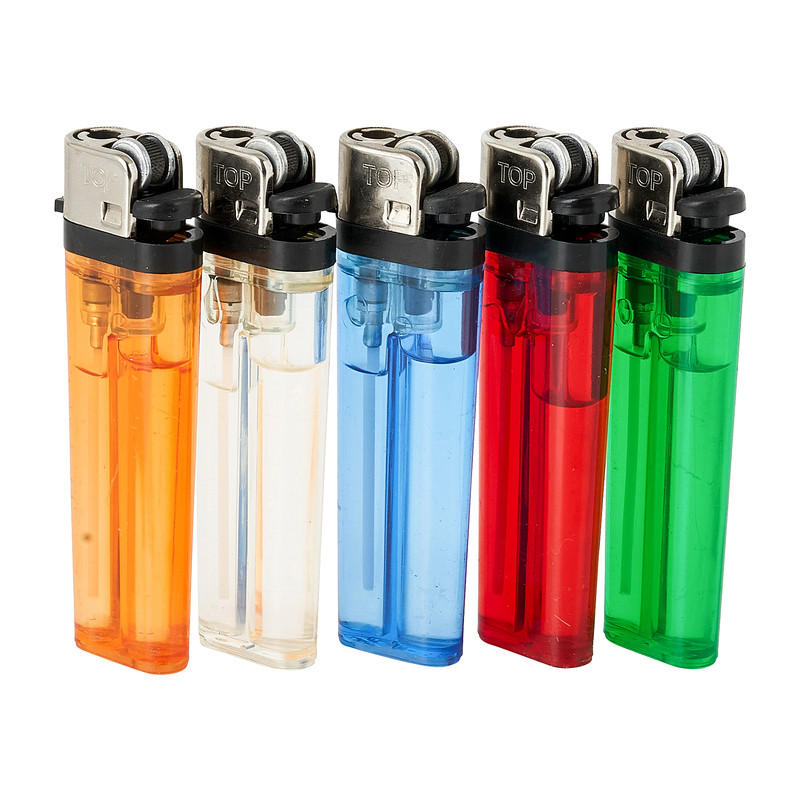 Aanstekers multikleur - set van 5