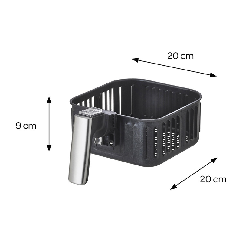 Inventum airfryer - GF350HLD - rvs/zwart