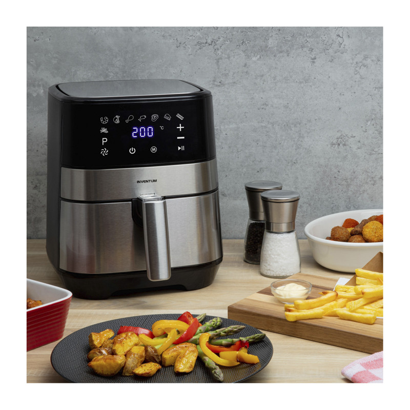 Inventum airfryer - GF350HLD - rvs/zwart