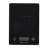 Digitale keukenweegschaal - zwart - 1.7x20x14.5 cm