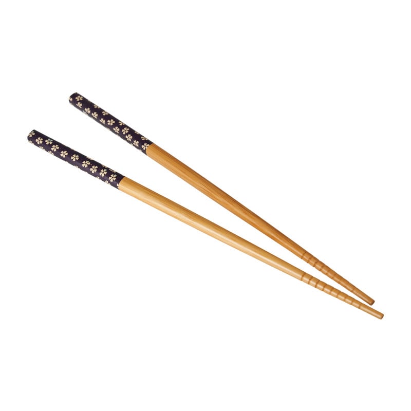 Eetstokjes print - bamboe - set van 4 paar