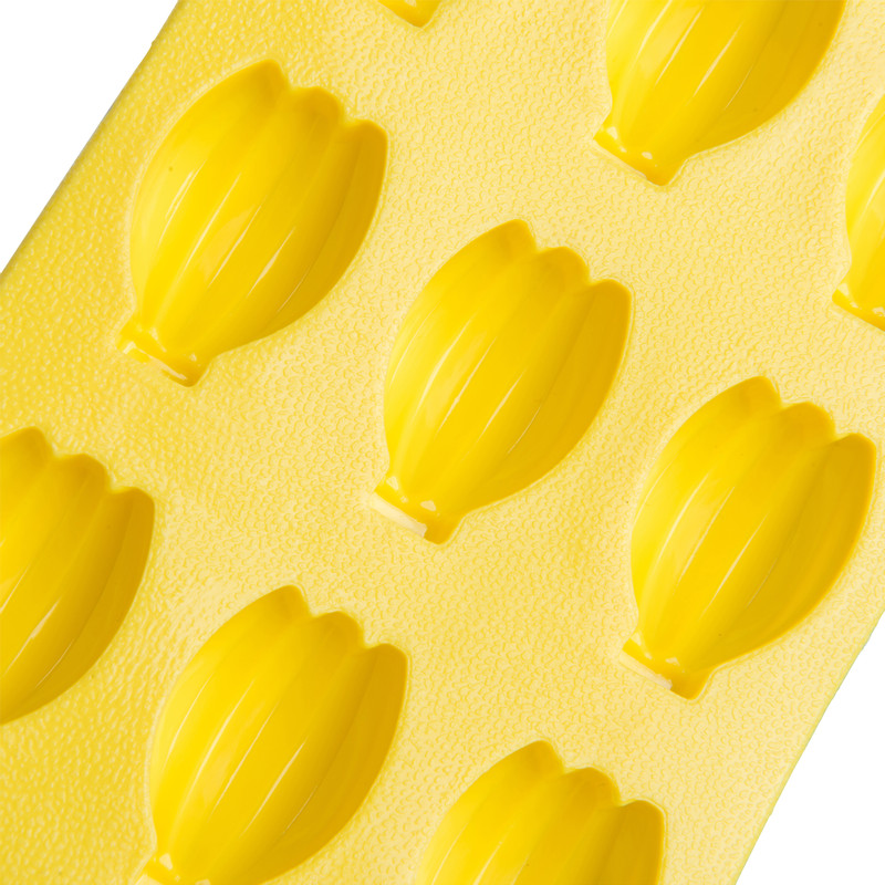 Ijsblokjesvorm - banaan - geel