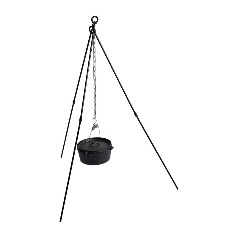 3-Poot standaard voor pan - 130x68 cm - max 13 kg