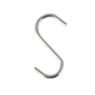 S haken - rvs - set van 12