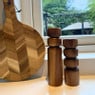 Peper- of zoutmolen - bruin - ø6x22 cm