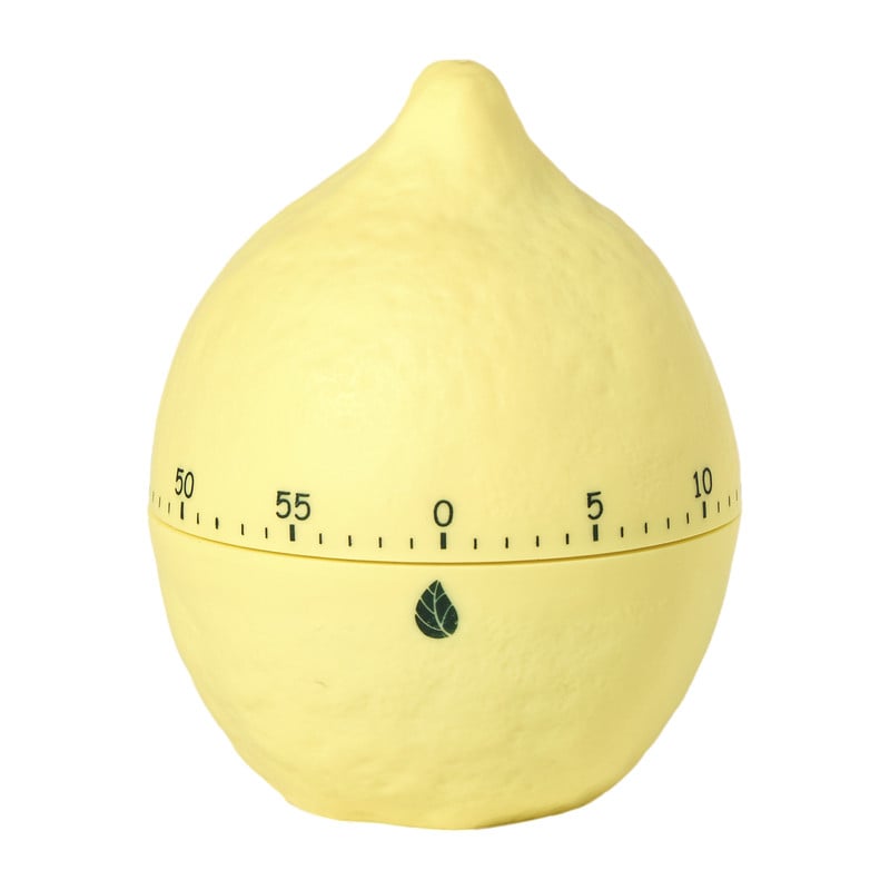 Kookwekker citroen - geel - ø6.1x7.7 cm