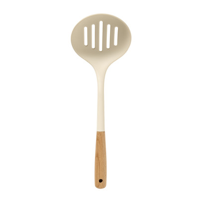 Schuimspaan - wit - 34 cm