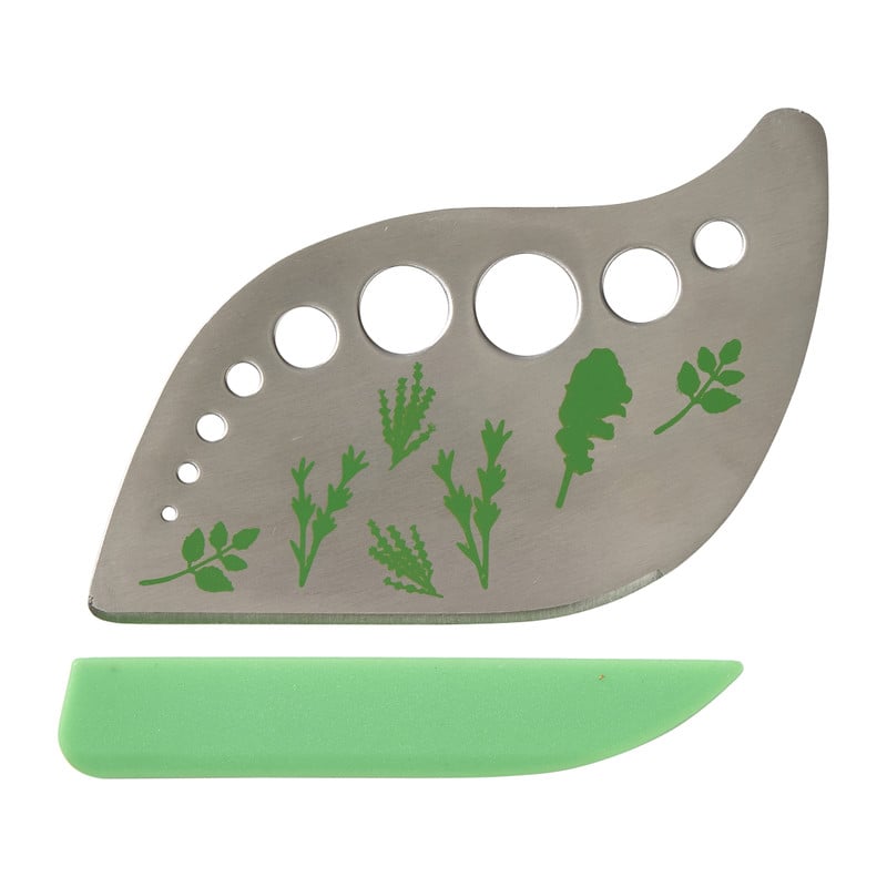 Kruidenstripper en snijder - 11x6 cm