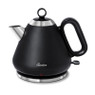 Retro waterkoker 1,7l - zwart - 27x27x24.8 cm