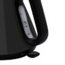 Retro waterkoker 1,7l - zwart - 27x27x24.8 cm