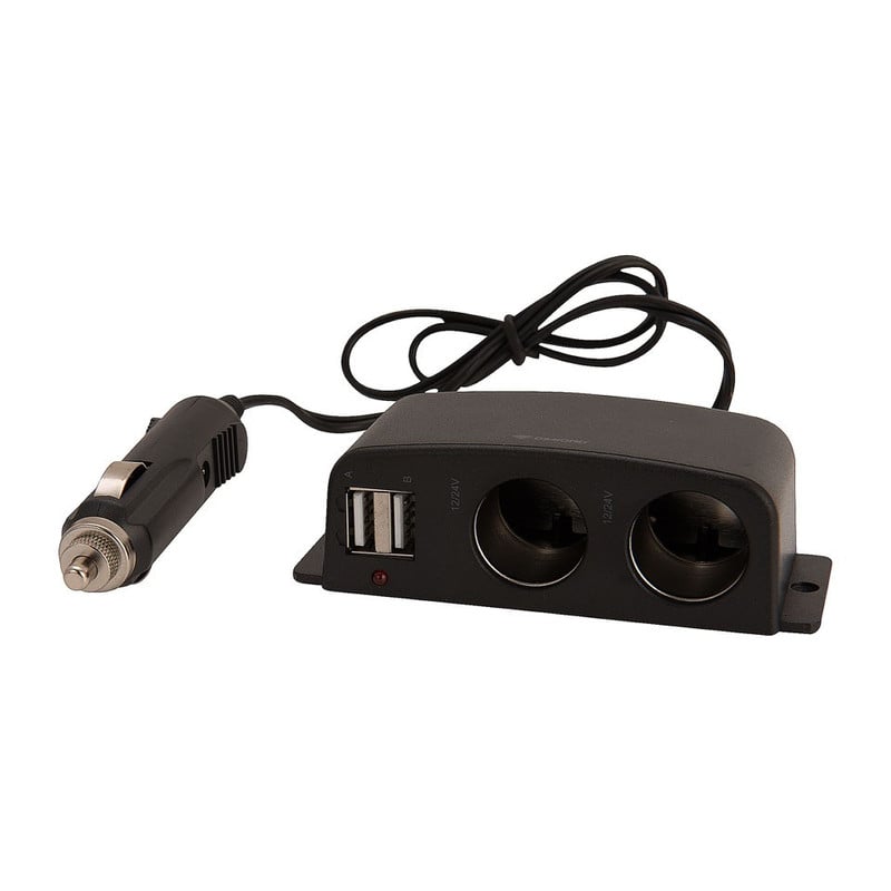 Auto oplader + splitter