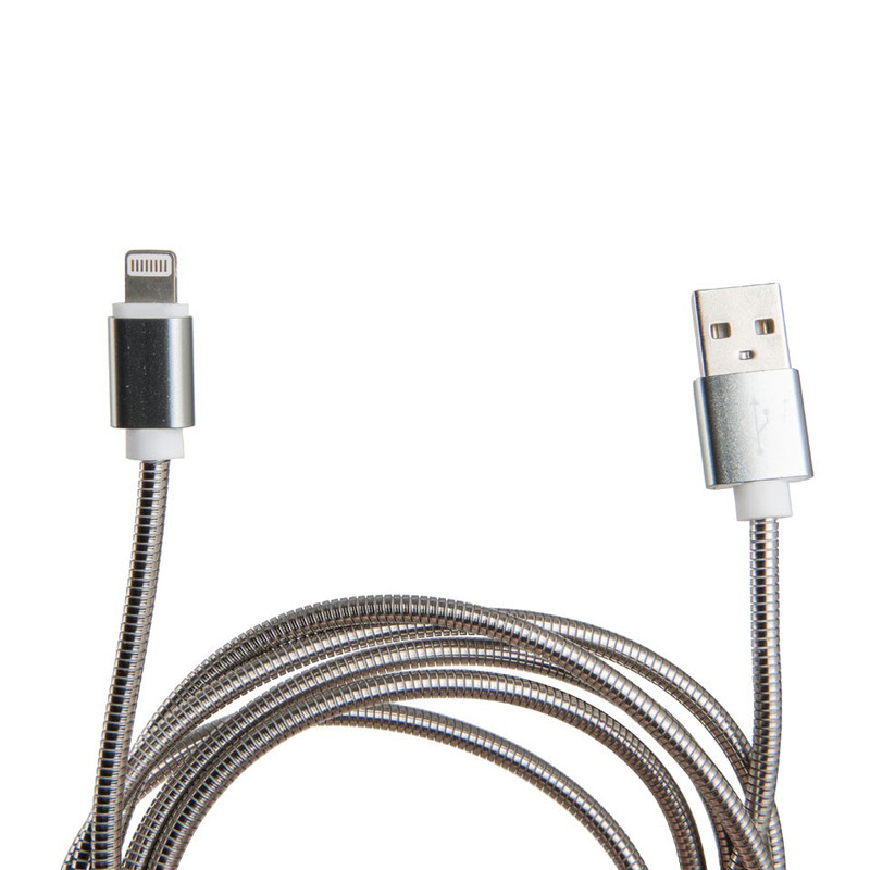 Lightning USB kabel - zilver - 150 cm