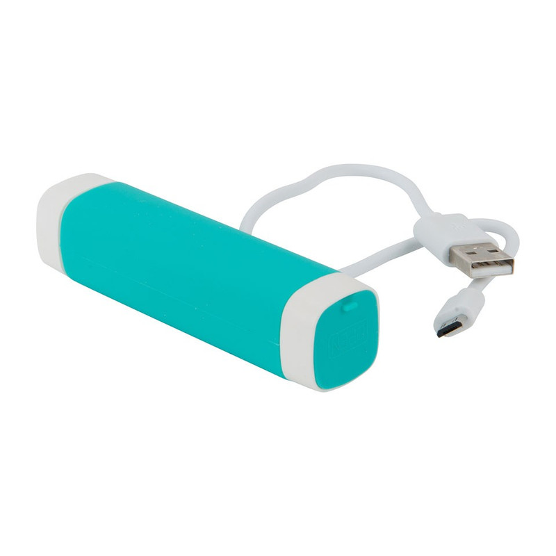 Mobiele oplader - 2600 mAh - groen