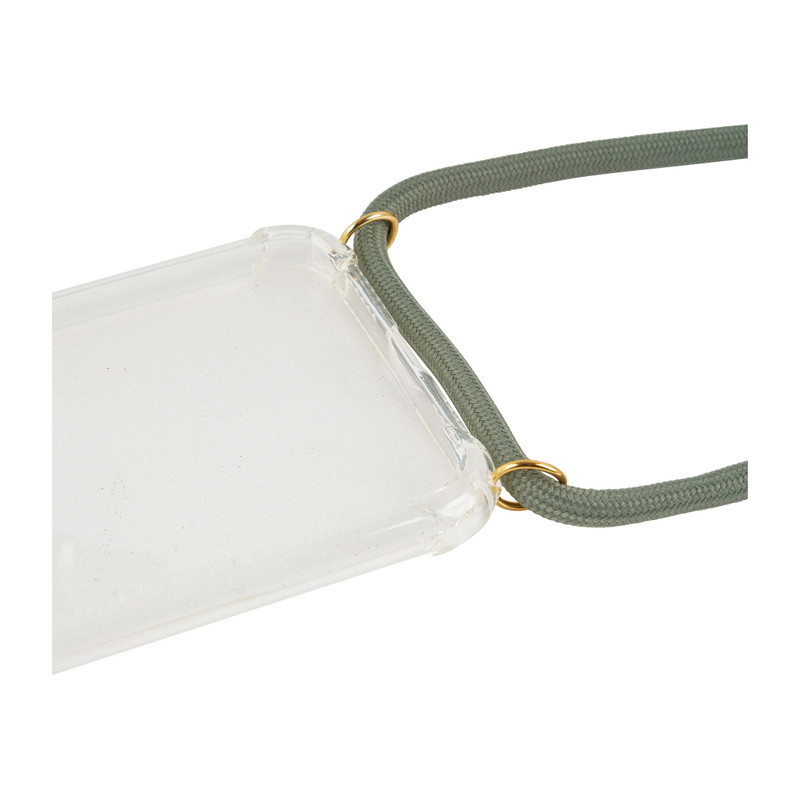 Telefoonhoesje met koord - iPone X/Xs - groen