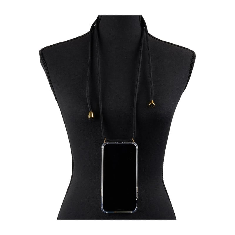 Telefoonhoesje met koord - iPone 11- zwart