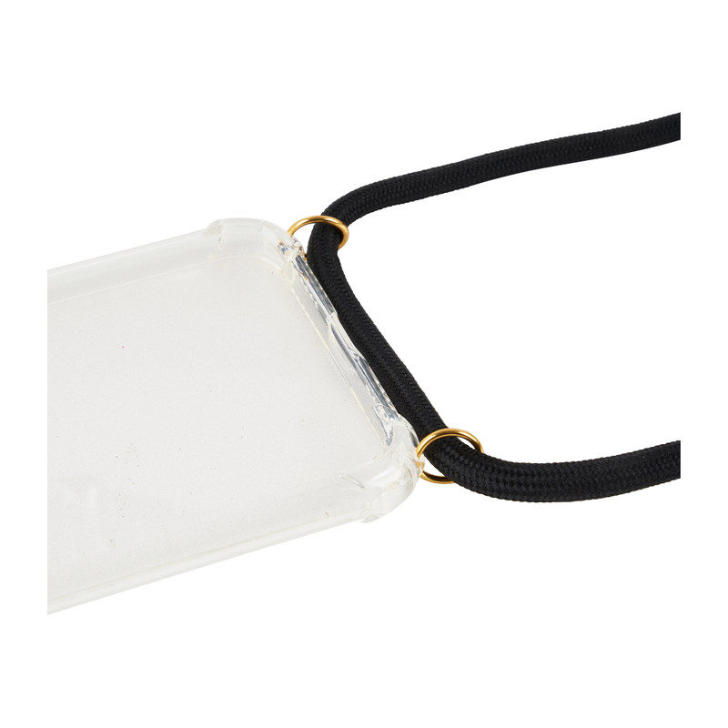 Telefoonhoesje met koord - Samsung S10 - zwart