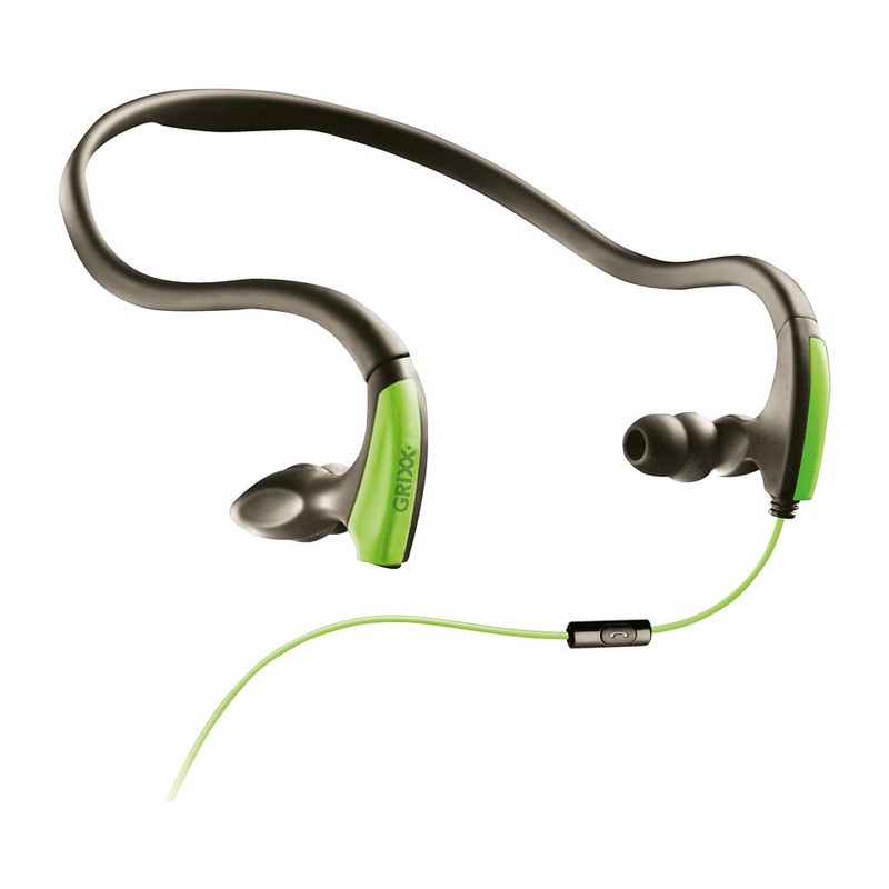 Sport oordopjes Grixx - In Ear - groen
