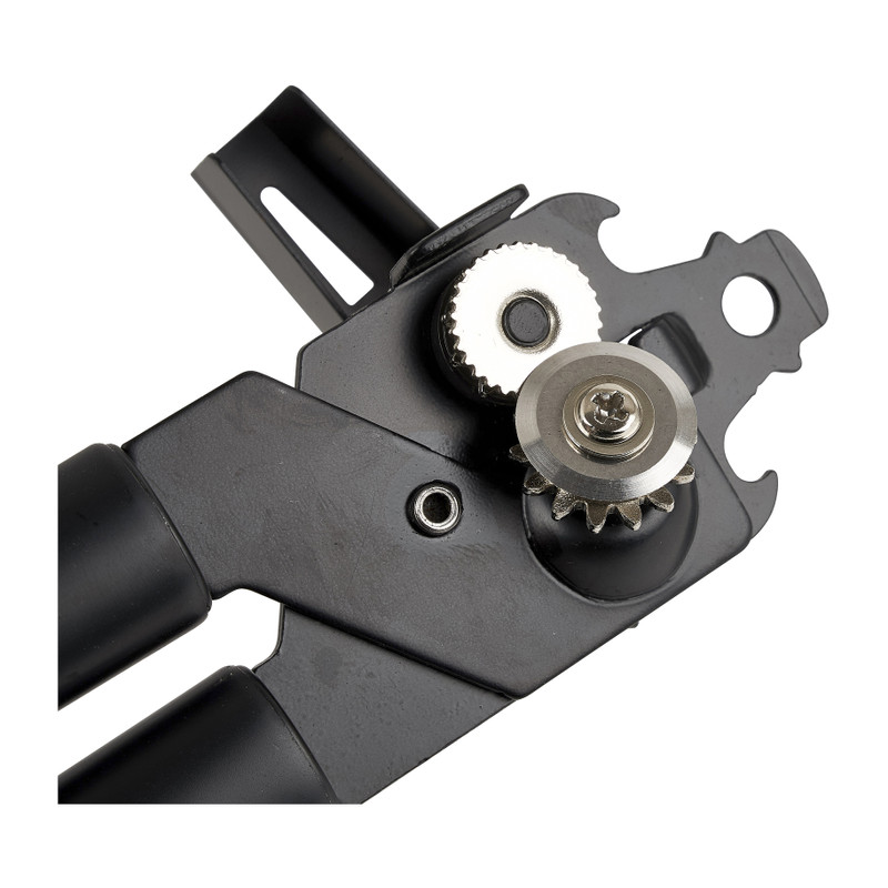 Blikopener industrial - zwart