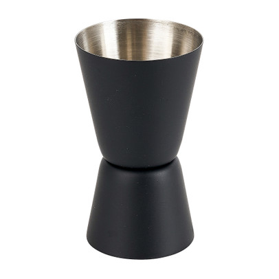 Cocktail barmaatje - zwart - 6.7x3.2x3.8 cm