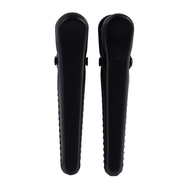 Vershoudclips zwart - 8 cm - set van 2