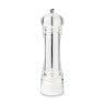 Peper en zoutmolen - transparant - 22 cm