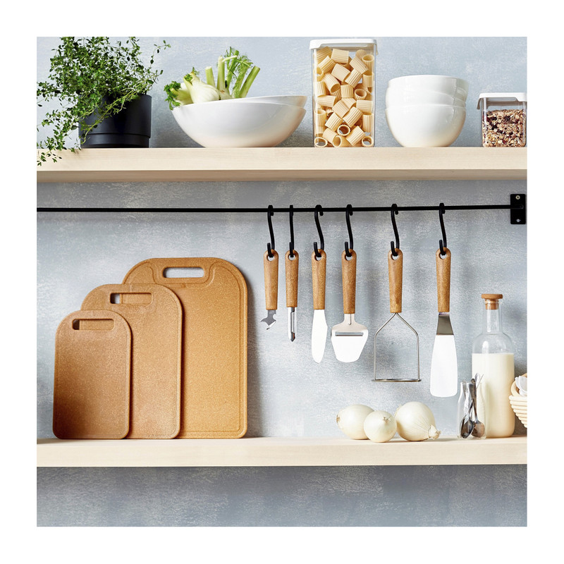 GastroMax snijplank bio - bruin - 35x25 cm