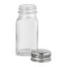Zout vaatje - transparant - ø4x9 cm