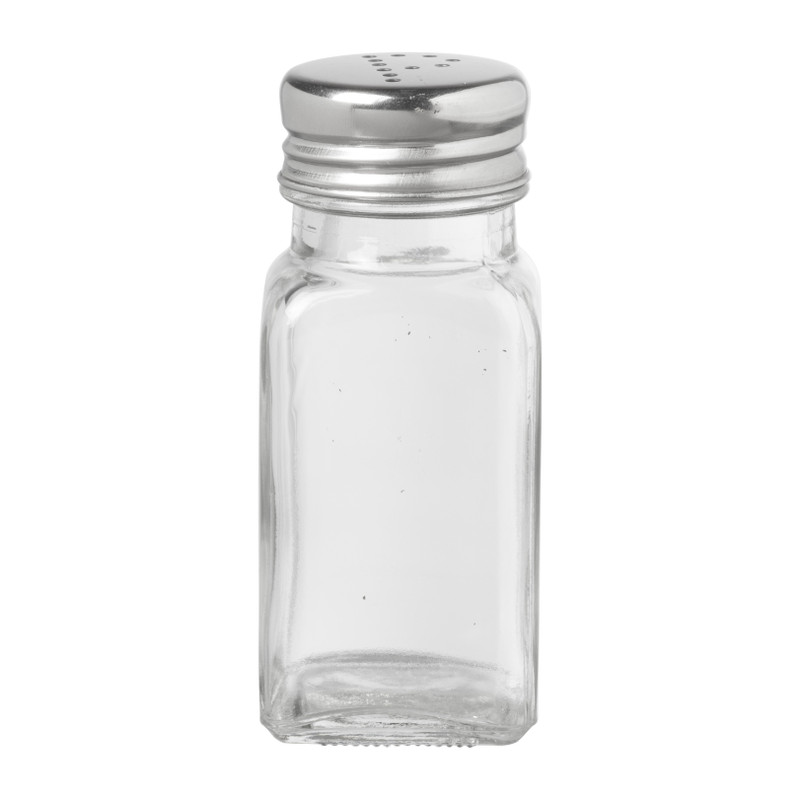 Peper vaatje - transparant - ø4x9 cm