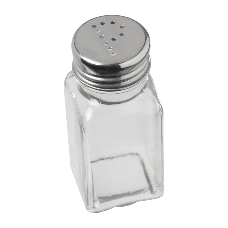 Peper vaatje - transparant - ø4x9 cm