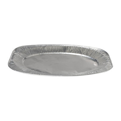 Serveerschaal - aluminium - 2.9x42.6x28.6 cm - set van 2