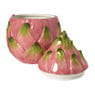 Opbergpot dragonfruit - roze - ø20x28 cm