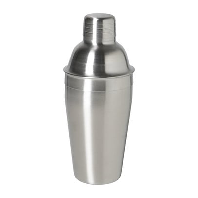 Cocktailshaker - zilverkleurig - 500 ml
