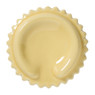 Lepellegger ravioli - geel - ø10x2 cm