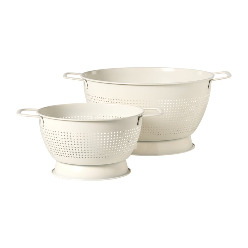 Vergiet klein - wit - ø18x9.1 cm