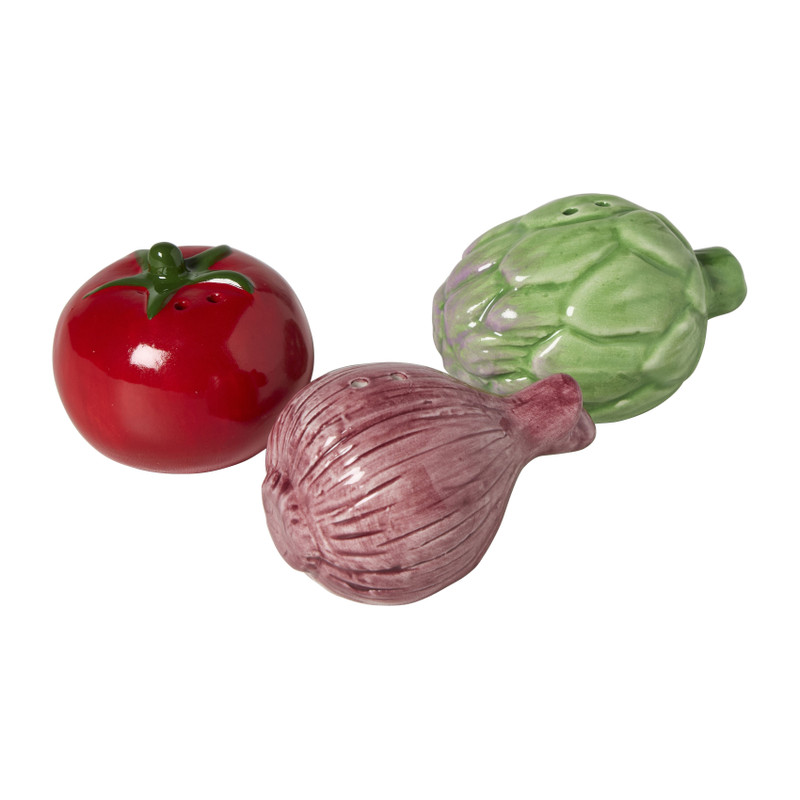 Peper- of zoutvaatje groenten - multikleur - diverse varianten