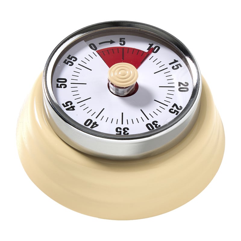 Kookwekker - wit - ø3x7.3 cm