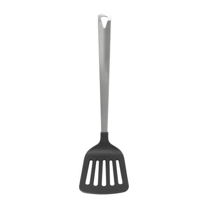 Spatel met sleuf London - zilverkleurig - 31 cm