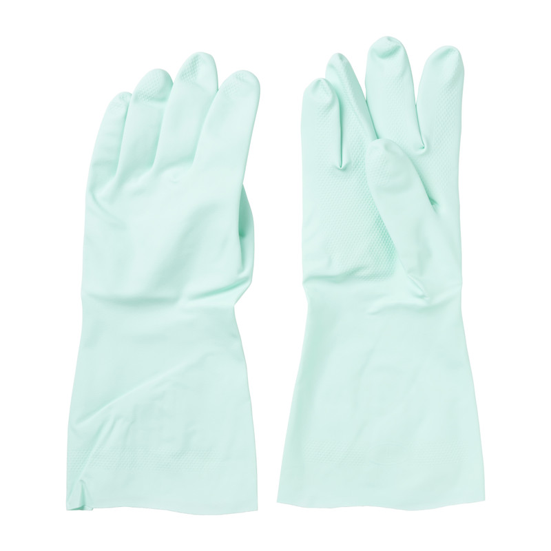 Schoonmaak handschoen - maat L - blauw
