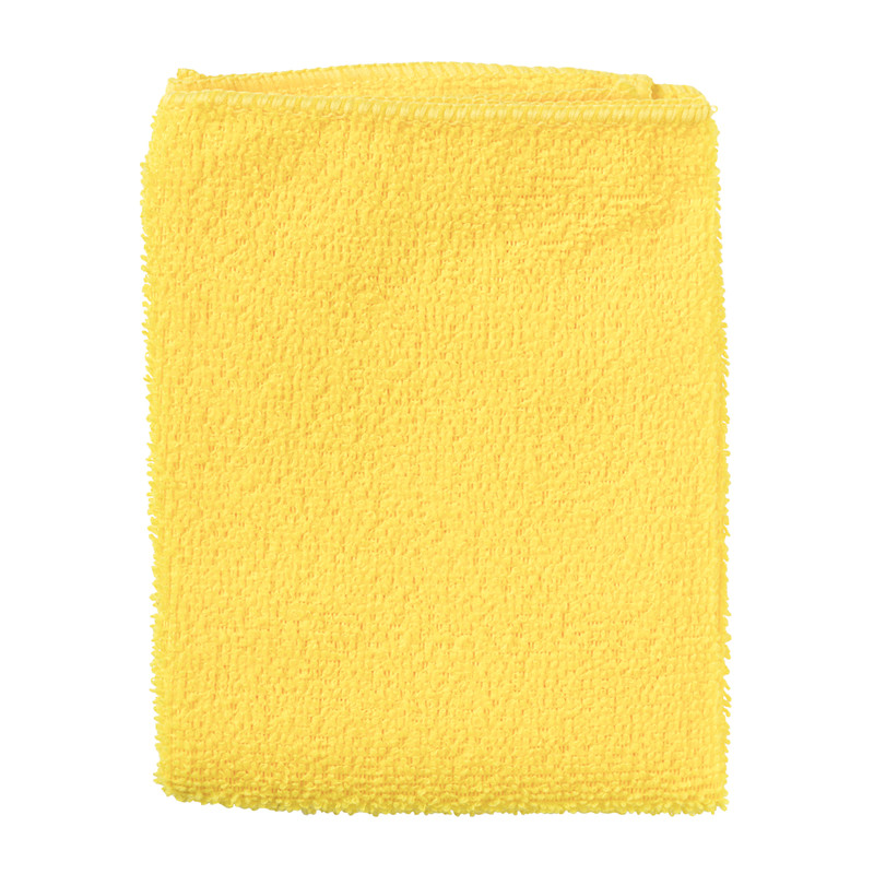 Microvezeldoekjes geel - set van 3 - 32x36 cm