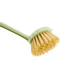 Afwasborstel met bamboe handgreep - groen