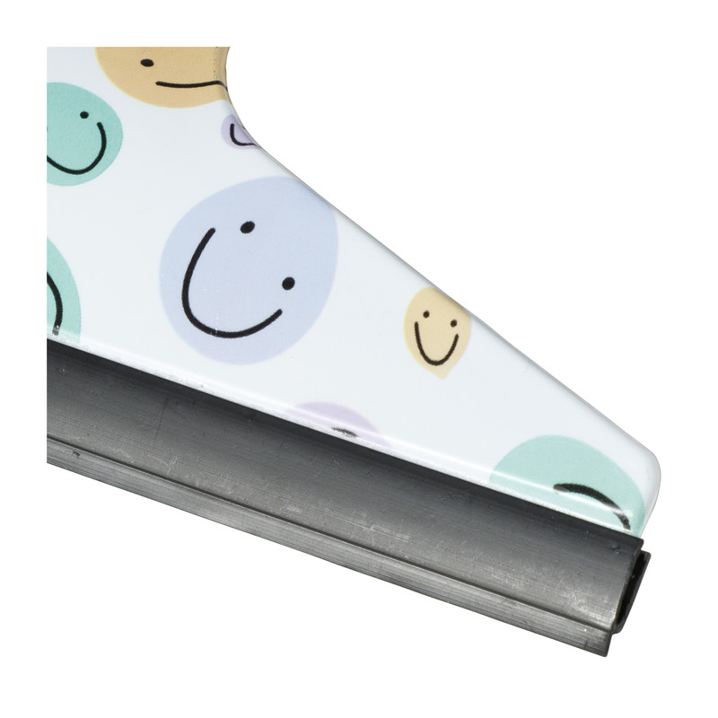 Raamwisser smiley - 24x22 cm