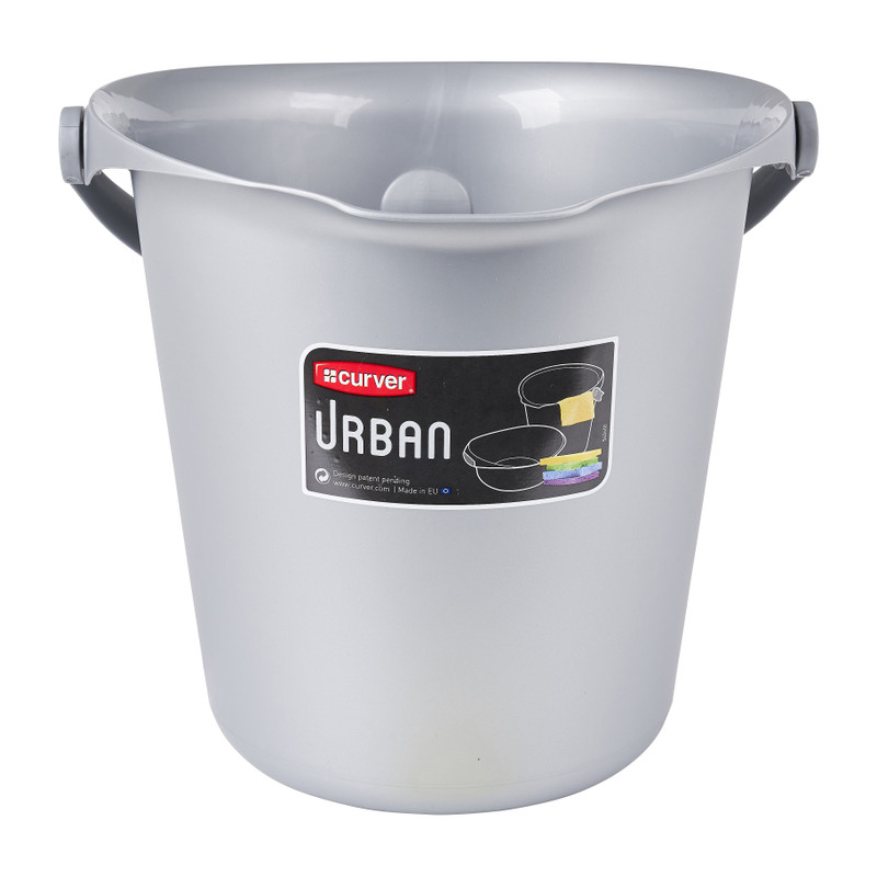 Curver emmer - 9 liter - grijs