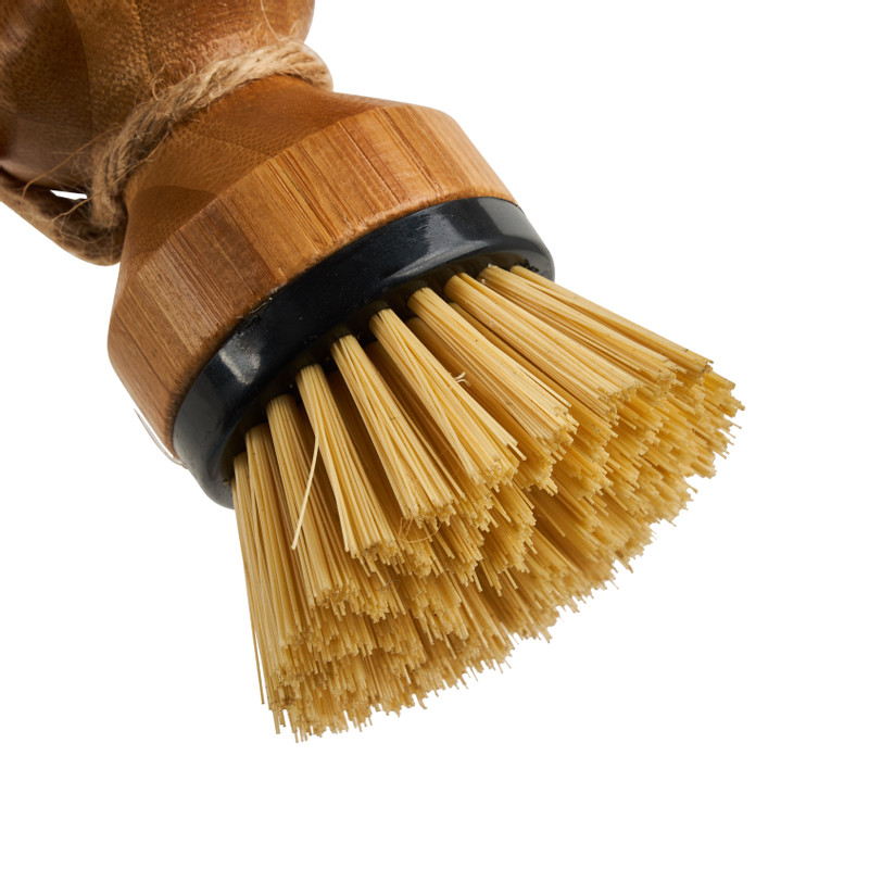 Afwasborstel bamboe - ⌀6x10 cm 