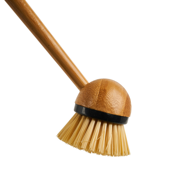 Afwasborstel bamboe - 23 cm 