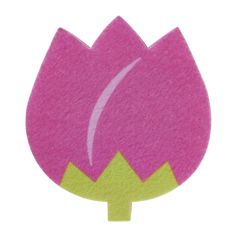 Schuurspons bloem - diverse varianten - 10x7x3 cm