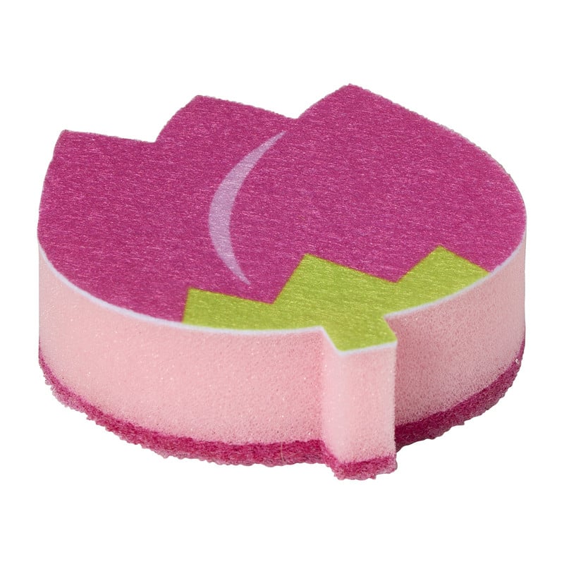 Schuurspons bloem - diverse varianten - 10x7x3 cm