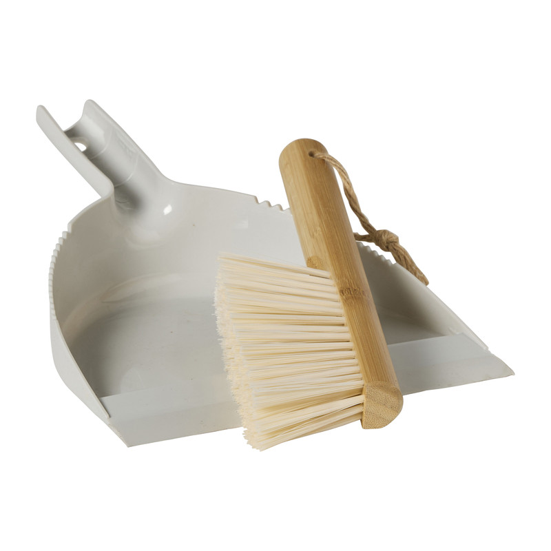Handveger set bamboe - beige - 26.8x18.2x7.5 cm 