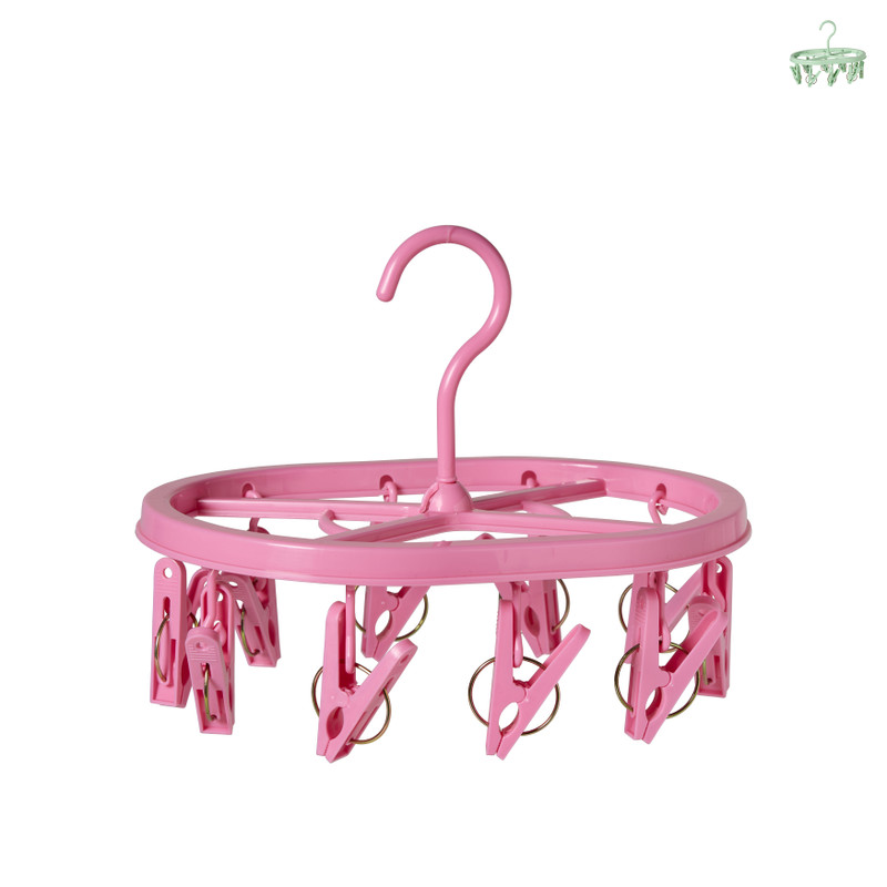 Droogrek met wasknijpers - 23.4x17.5x20 cm - diverse varianten